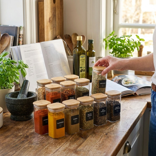 Spice Jars lifestyle