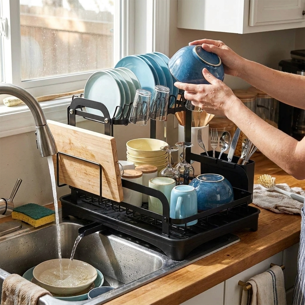 Dish Rack lifestyle