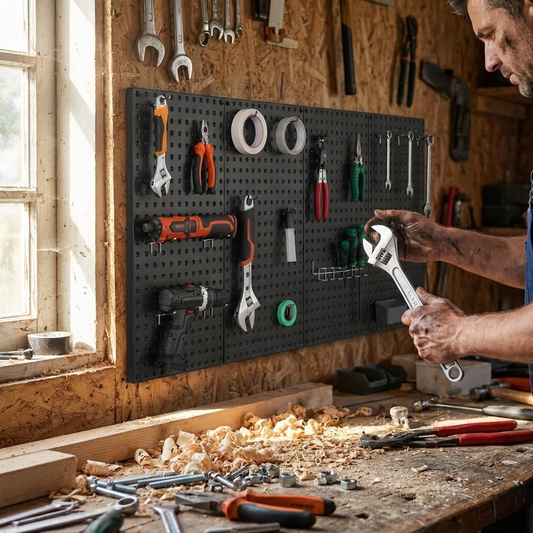 Pegboard Panels lifestyle