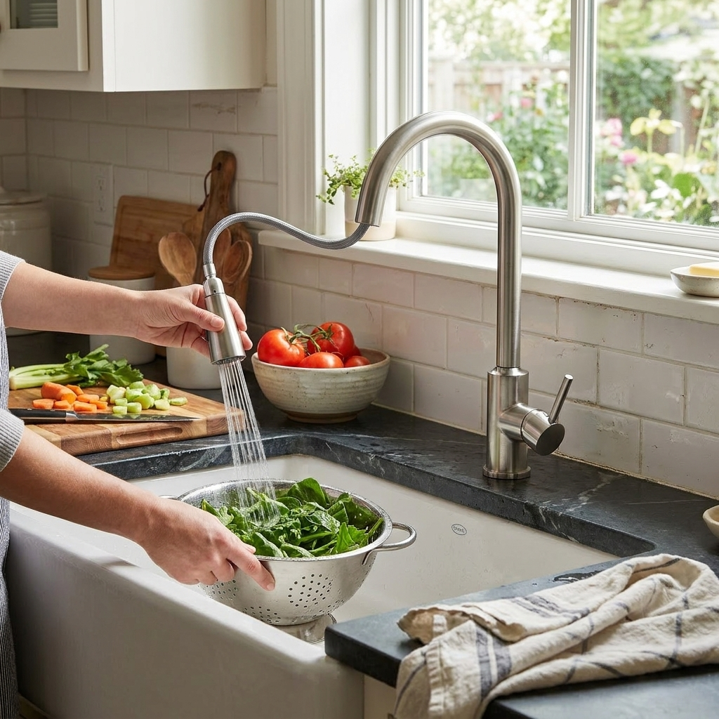 Steel Faucet Pull-down lifestyle