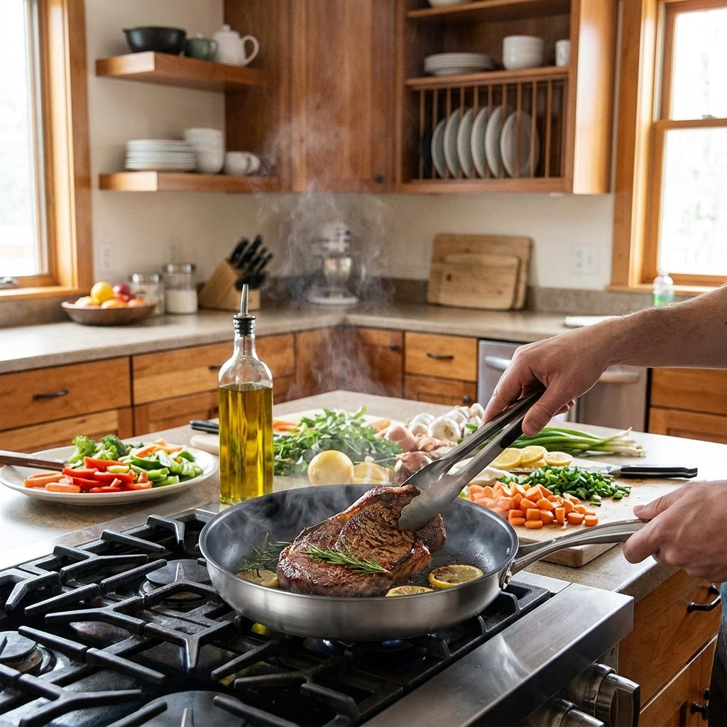 Titanium Pan lifestyle