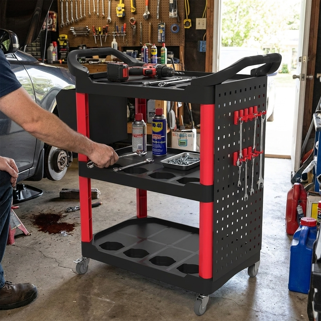 Rolling Tool Cart lifestyle
