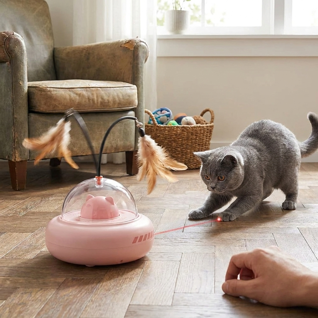 Smart Cat Teaser lifestyle