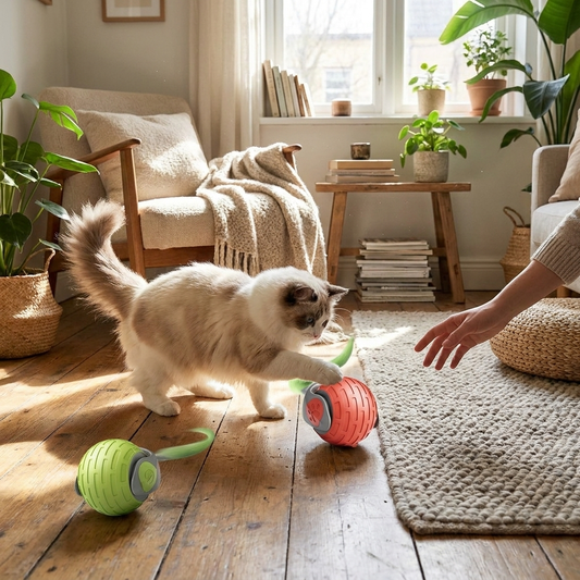 Cat Ball Toy lifestyle