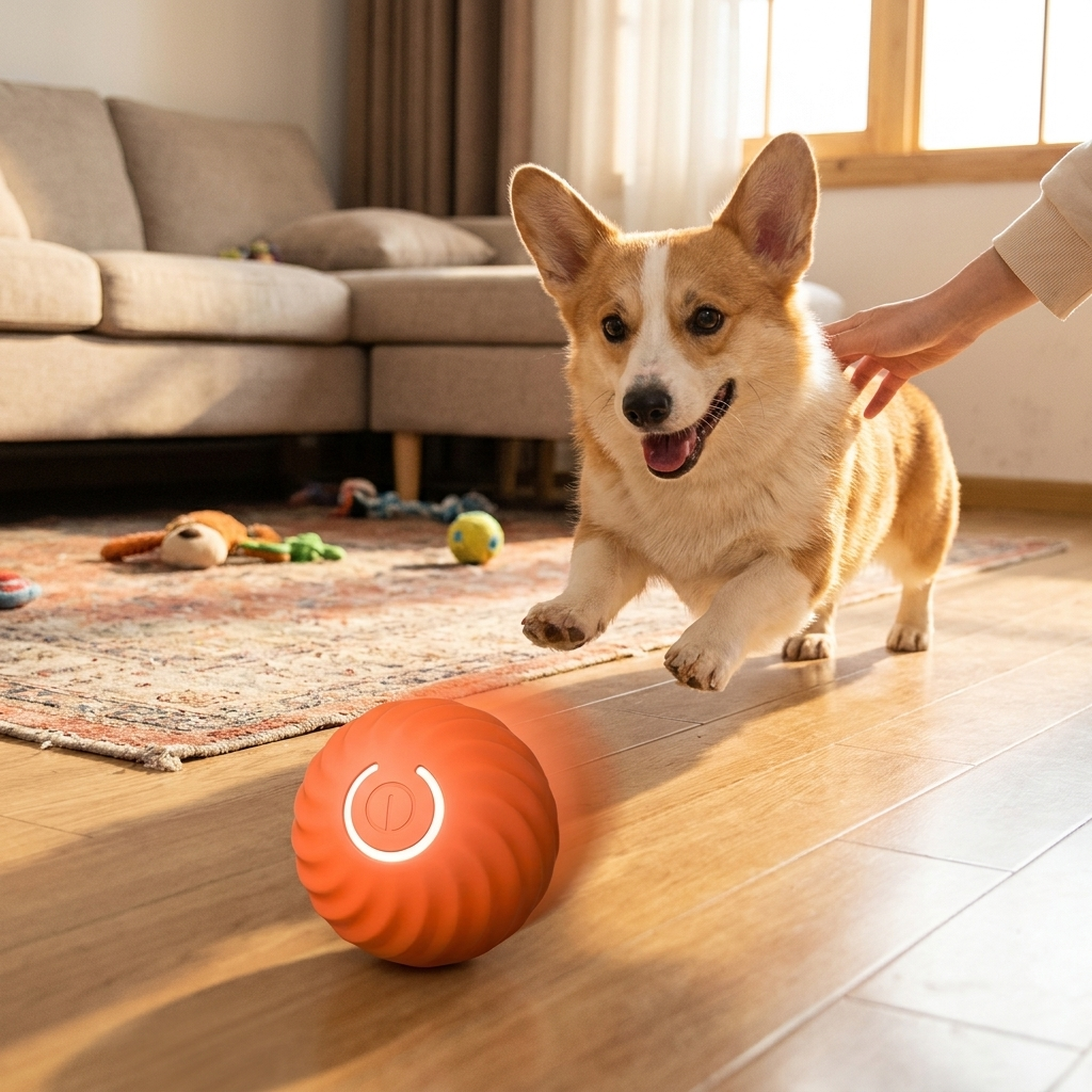 Dog Rubber Ball lifestyle