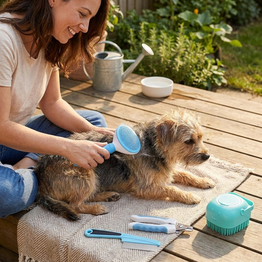 Pet Grooming Kit lifestyle