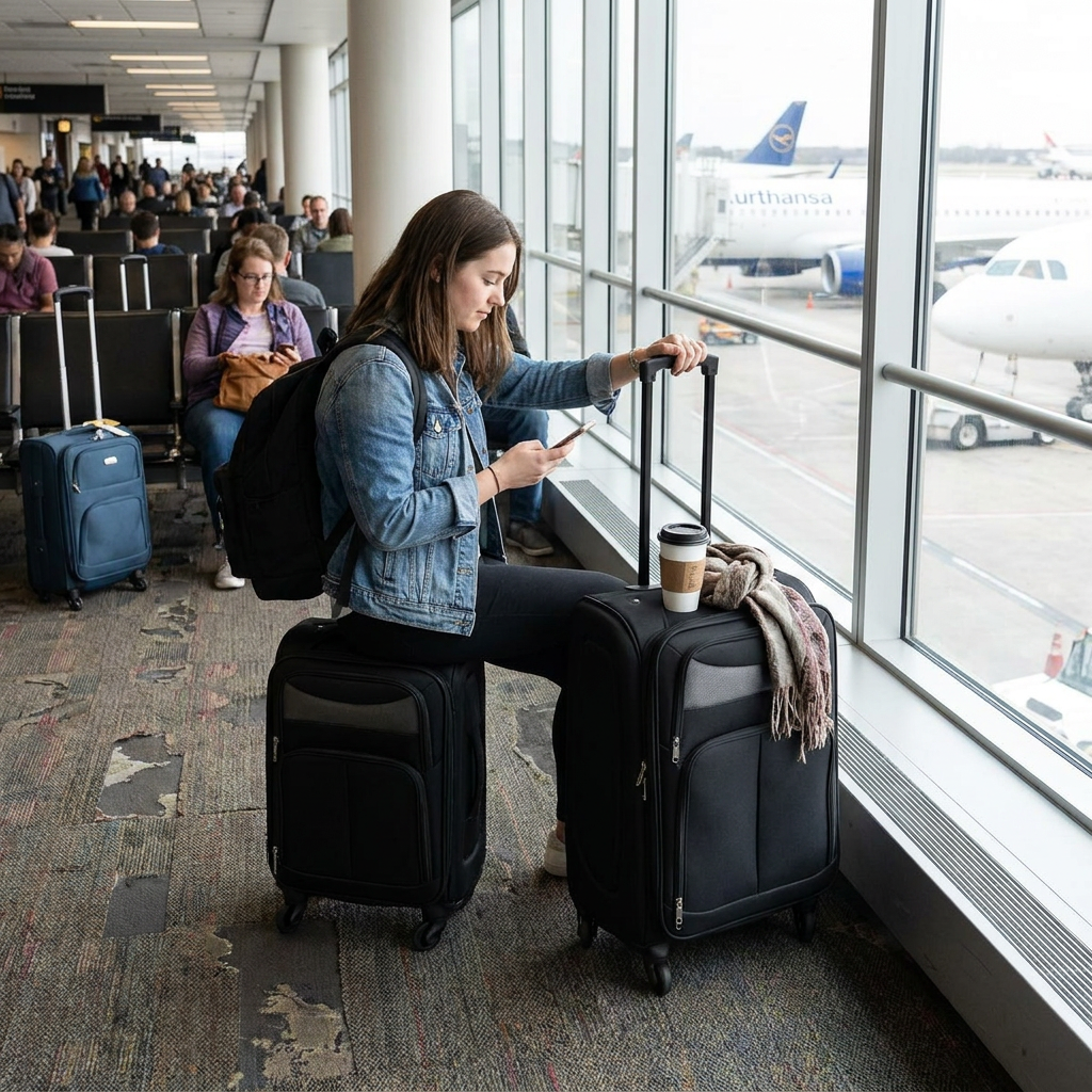 Oxford Suitcase lifestyle